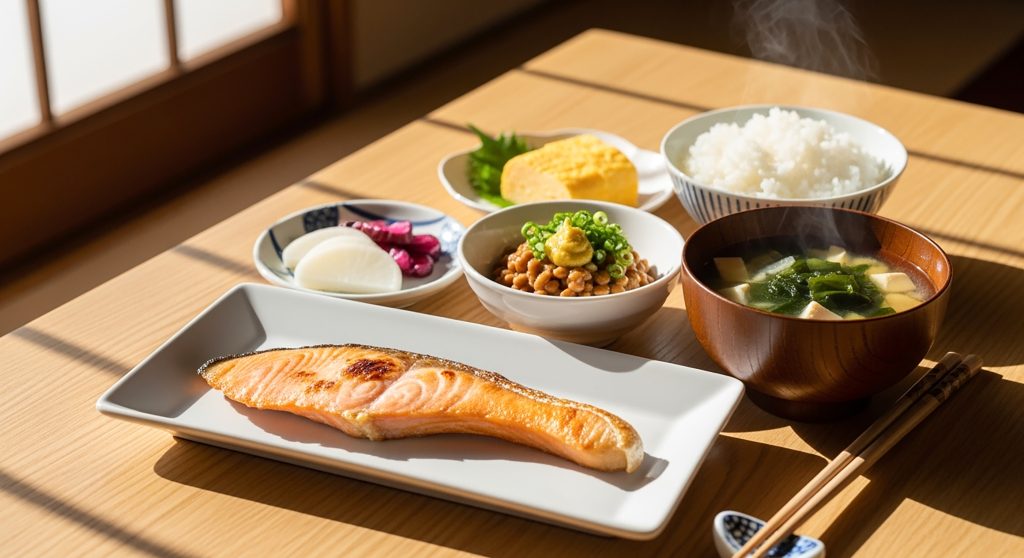 ヘルシーな和朝食