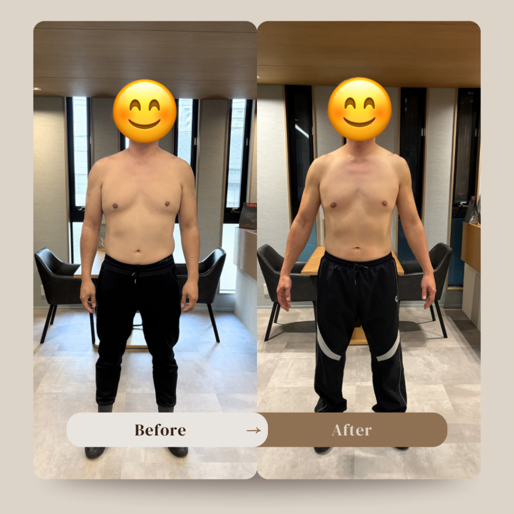 Beige Minimalist Before After Hair Salon Instagram Postのコピー