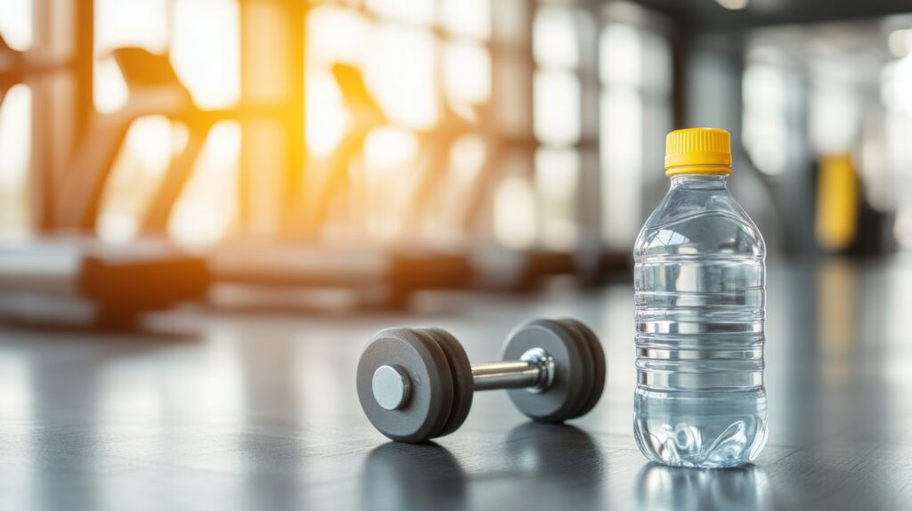 Natural Light in a Gym with Exercise Equipment